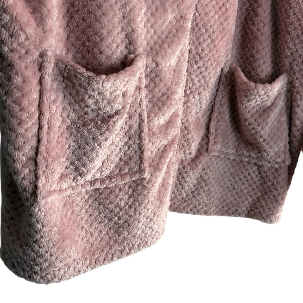 PEACE LOVE & DREAMS Lightweight Textured Jacket in Dusty Pink Size 3X — NWT - Picture 5 of 13